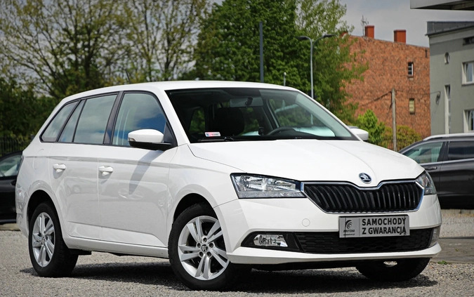 Skoda Fabia cena 36900 przebieg: 128000, rok produkcji 2019 z Świętochłowice małe 631